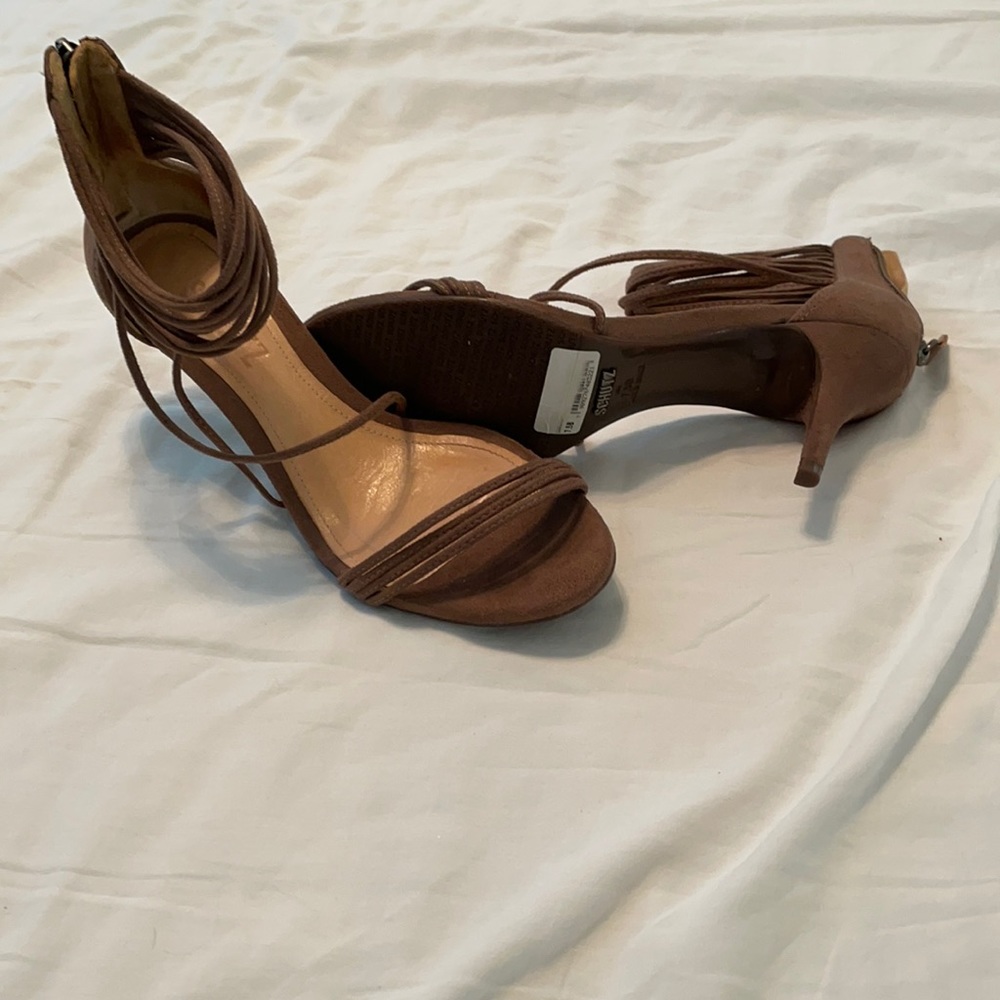 Schutz open toe heel